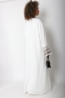 Mafrah white kimono set