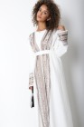 Ensemble kimono blanc Mafrah