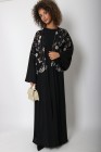 Abaya kimono brodée Wakrah