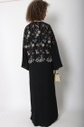 Abaya kimono brodée Wakrah