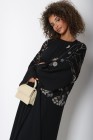 Wakrah embroidered kimono abaya