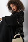 Abaya kimono brodée Wakrah
