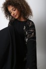 Wakrah embroidered kimono abaya
