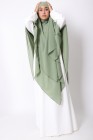 Khimar 3 voiles mousseline
