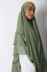 Khimar 3 voiles mousseline