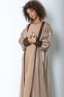 Ruwais satin kimono set