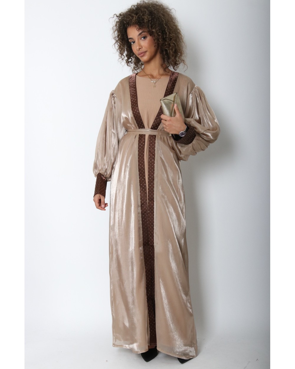 Ensemble kimono satiné Ruwais