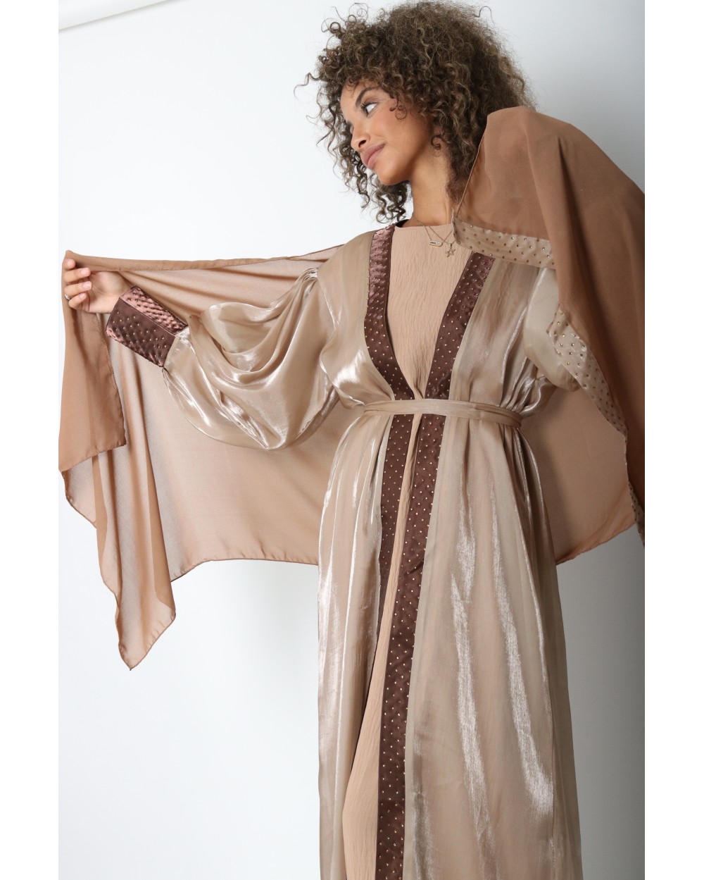 Ensemble kimono satiné Ruwais