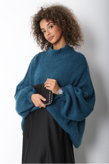 Oversized maxi sweater