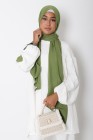 Hijab froissé mousseline Dellys