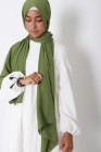 Hijab froissé mousseline Dellys