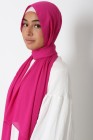 Hijab froissé mousseline Dellys