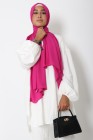 Hijab froissé mousseline Dellys
