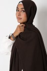 Hijab froissé mousseline Dellys