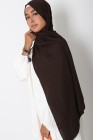 Hijab froissé mousseline Dellys