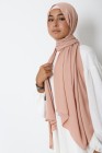 Hijab froissé mousseline Dellys