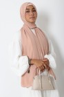 Hijab froissé mousseline Dellys