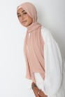 Hijab froissé mousseline Dellys