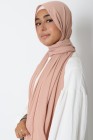 Hijab froissé mousseline Dellys