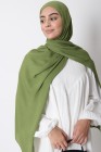 Hijab froissé mousseline Dellys
