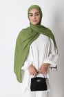 Hijab froissé mousseline Dellys