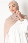 Hijab froissé mousseline Dellys