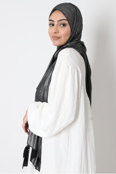 Hijab long satiné