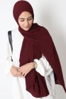 Hijab froissé mousseline Dellys
