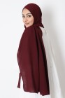 Hijab froissé mousseline Dellys