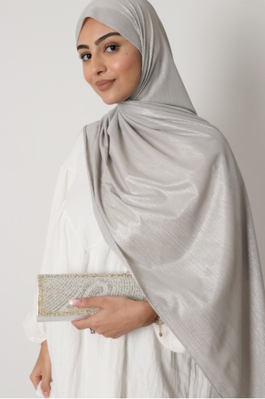 Shiny satin hijab