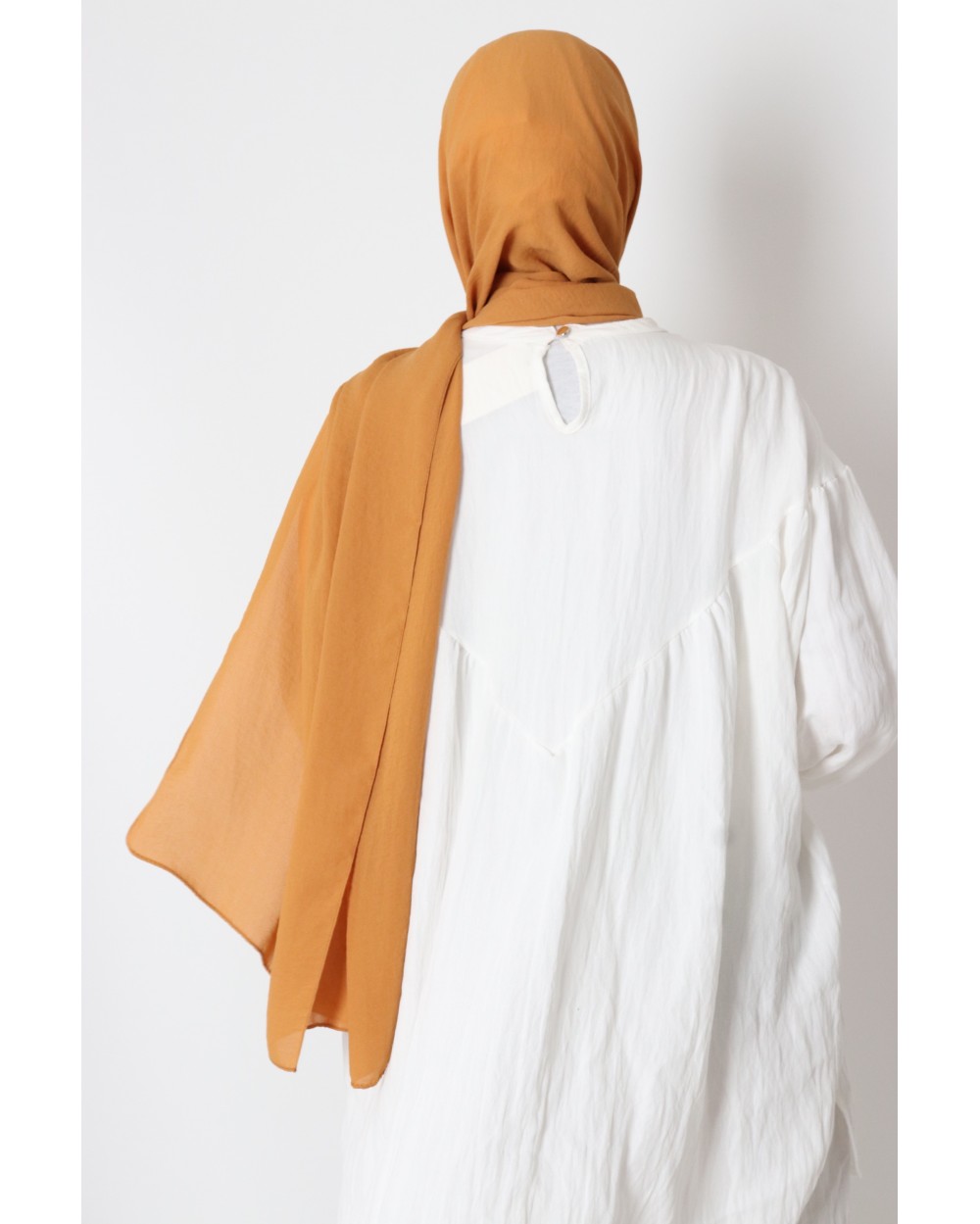 Hijab froissé mousseline Dellys