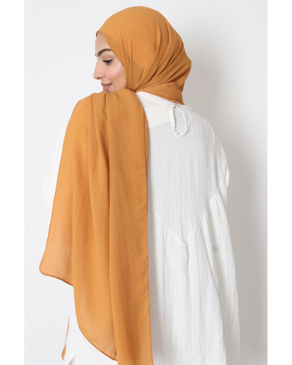 Hijab froissé mousseline Dellys