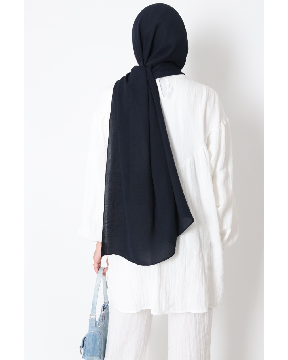 Hijab froissé mousseline Dellys