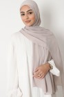 Hijab froissé mousseline Dellys