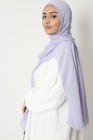 Hijab froissé mousseline Dellys