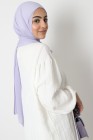 Hijab froissé mousseline Dellys