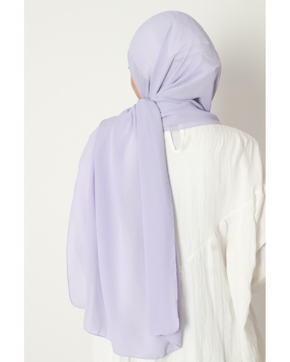 Hijab froissé mousseline Dellys