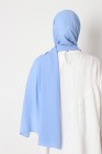 Hijab froissé mousseline Dellys