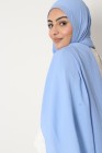 Hijab froissé mousseline Dellys