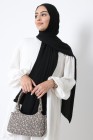 Hijab froissé mousseline Dellys