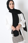 Hijab froissé mousseline Dellys