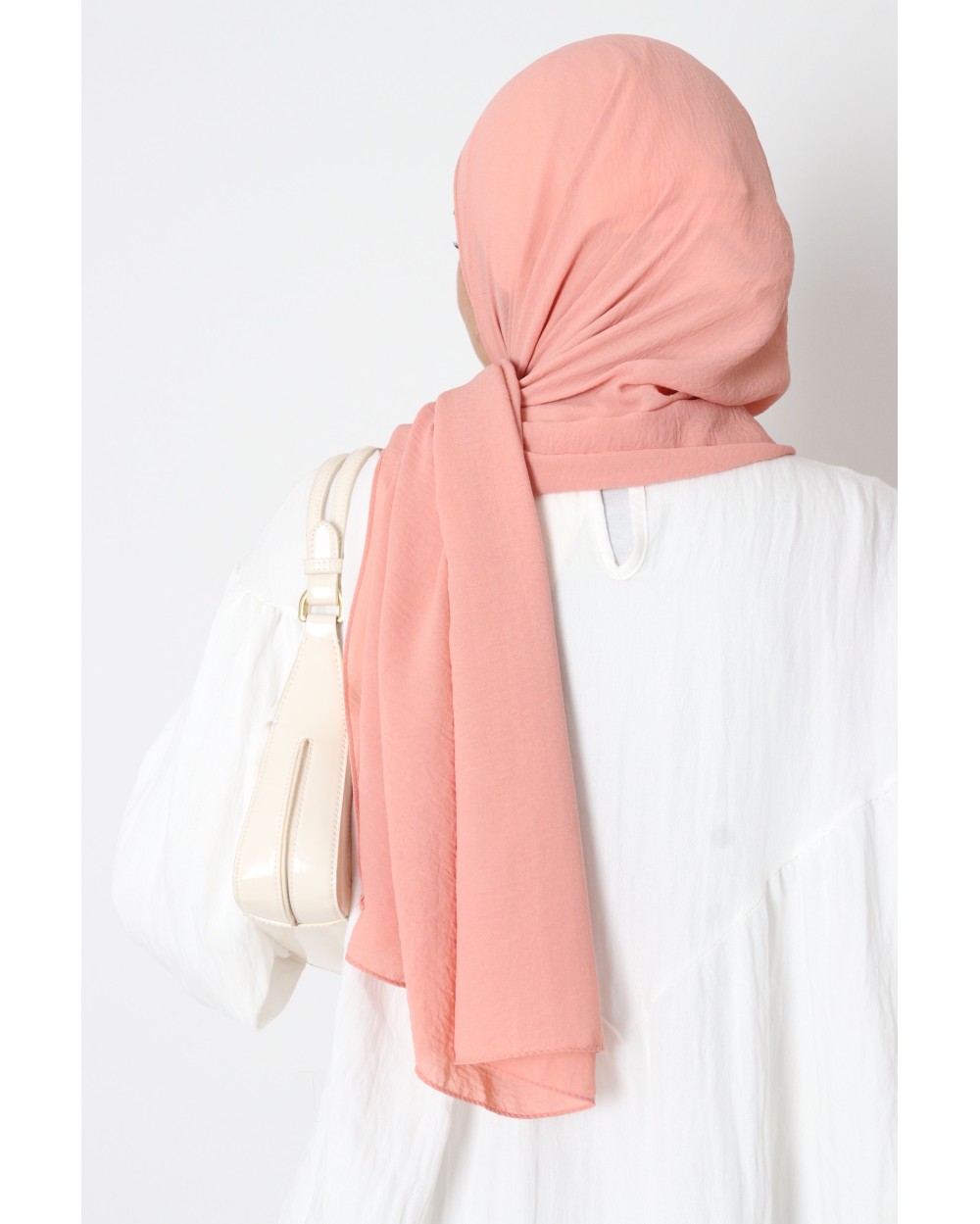 Hijab froissé mousseline Dellys