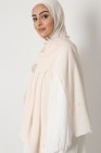 Hijab froissé mousseline Dellys