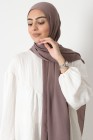 Hijab froissé mousseline Dellys
