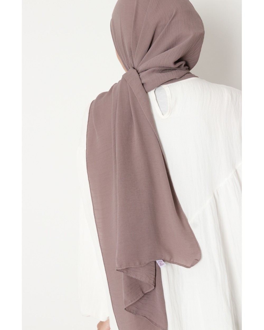 Hijab froissé mousseline Dellys