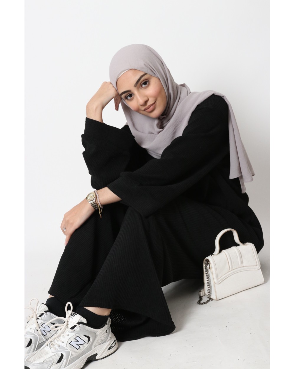 Ensemble pantalon côtelé