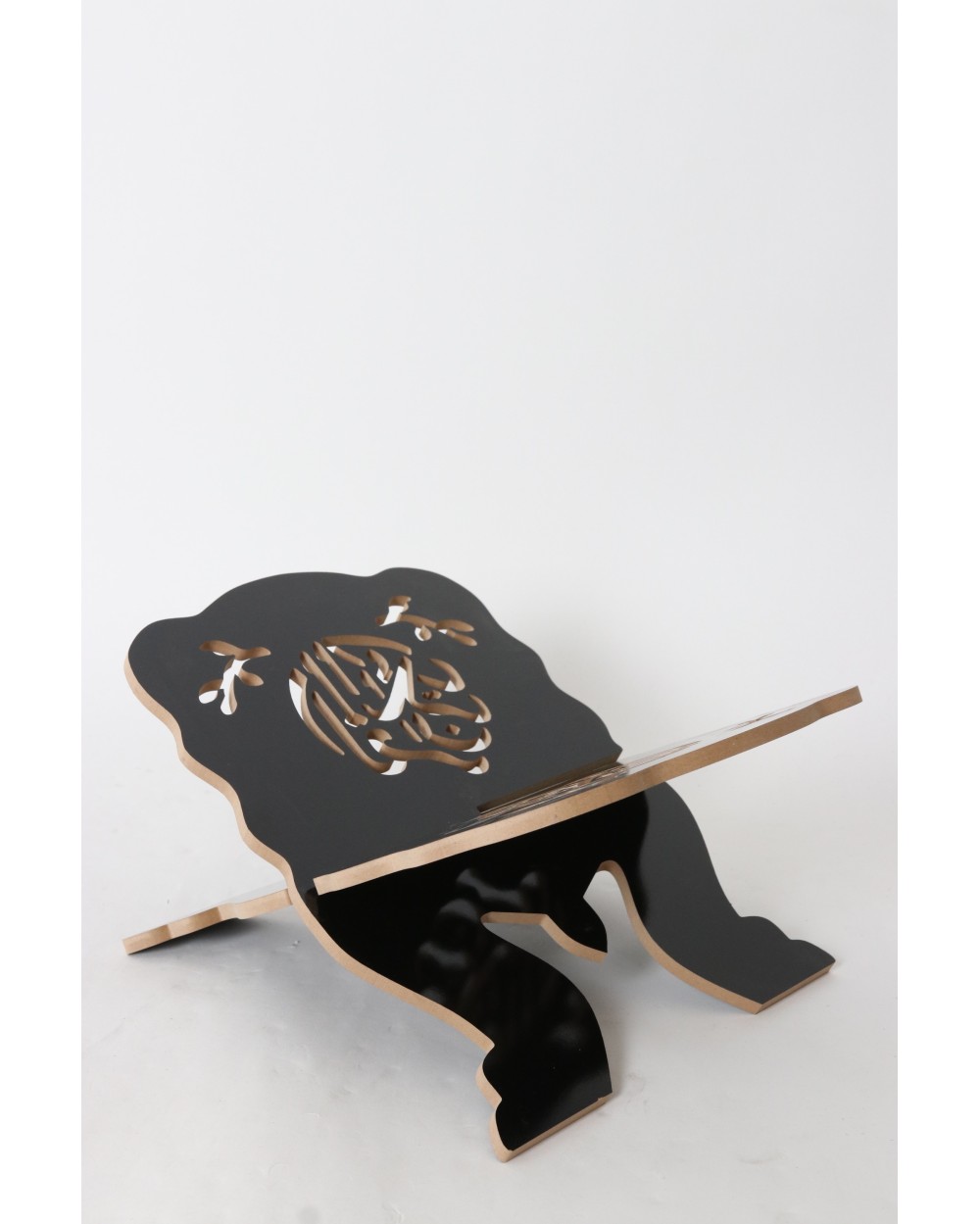 Black and wood Koran door