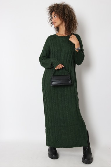 Robe pull Randa torsadée