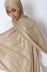 Shiny satin hijab
