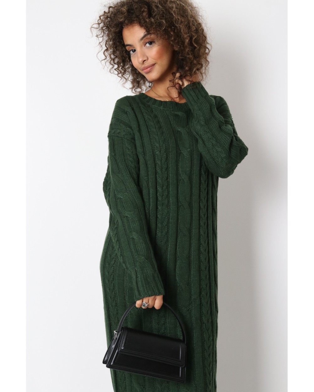 Robe pull Randa torsadée